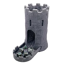 STAHLHAMMERS Dice Tower & Tray for Rolling and