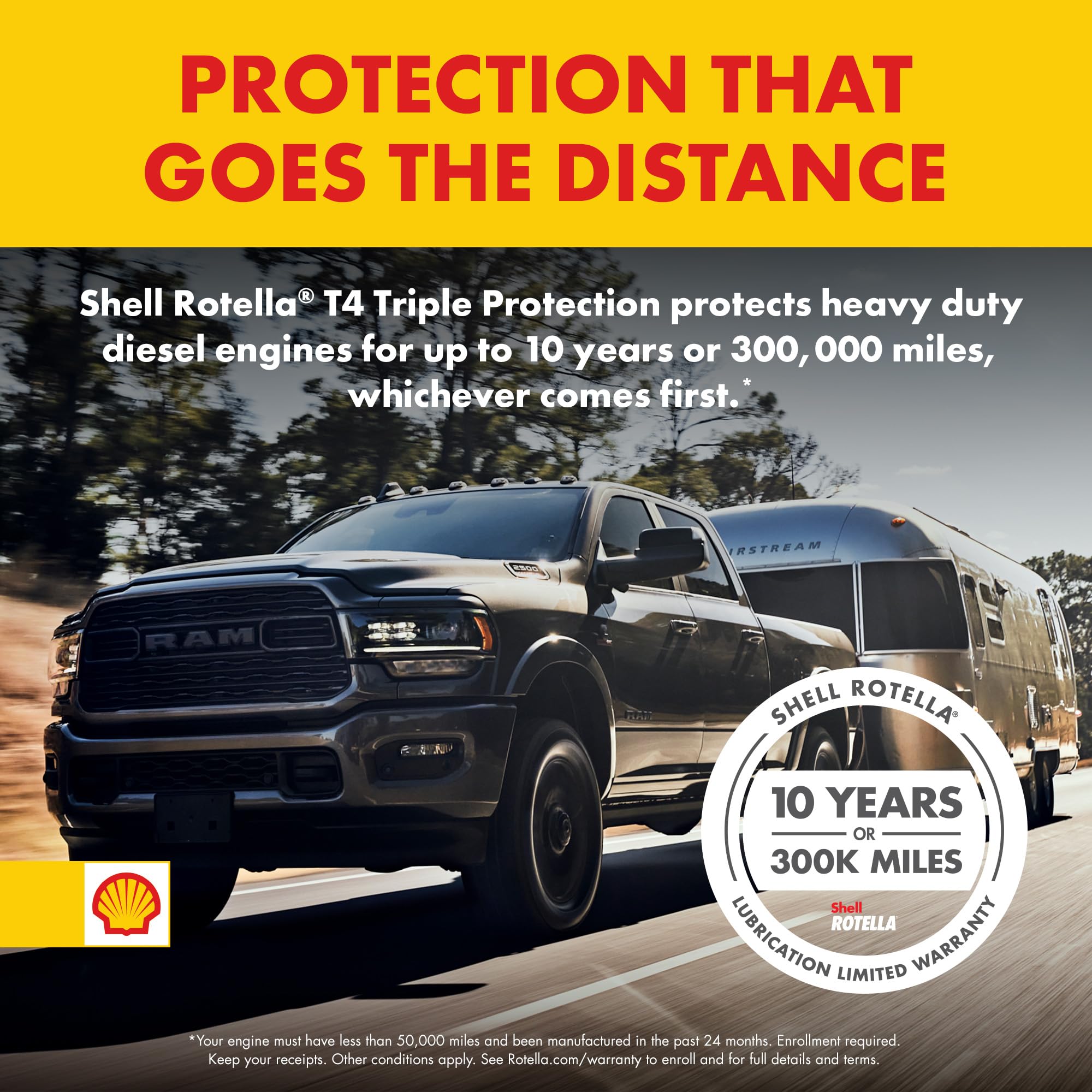 Mua Shell Rotella 550049483-6PK T4 Triple Protection 15W-40 Diesel ...