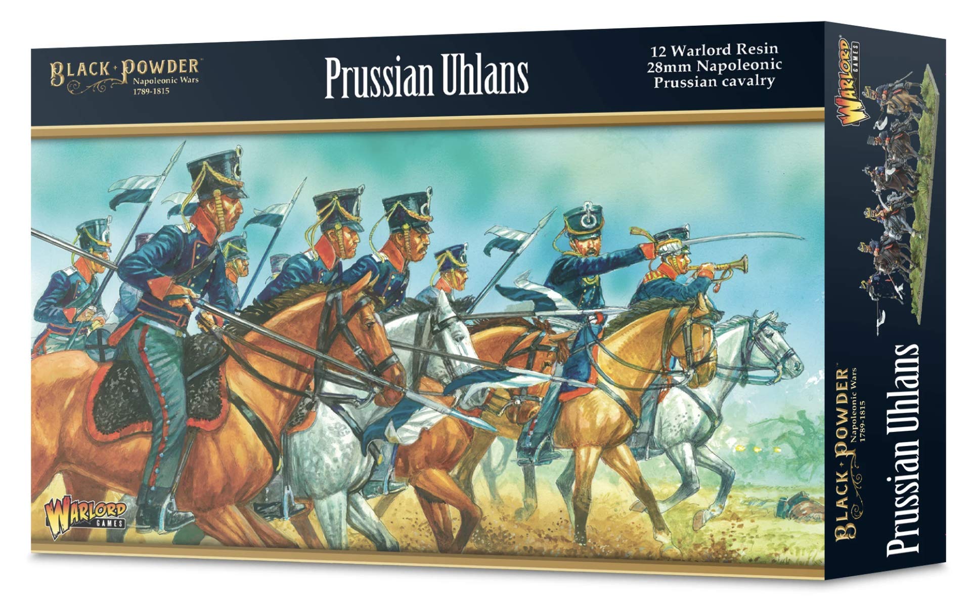Warlord Games, Prussian Uhlans, Black Powder wargaming miniatures