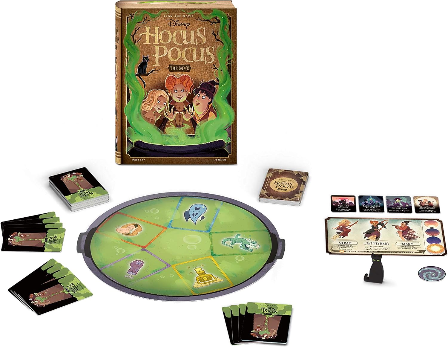 Ravensburger Disney Hocus Pocus Strategy Board Game for Kids & Adults Age 8 Years and Up - 2 to 6 Players - Image 3
