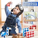 ECHOCUBE Magic Snake Cube 2 Pack 24 Blocks Educational Fidget Toy Twist Puzzle view 2