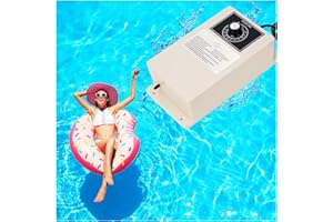 HOSOUTION 2000mg/H Ozone Generator with Timer, Ozone Generator Water Keep Cold Plunge Clean for Longer, Cold Plunge Filter, Cold Plunge Chiller, Water Chiller for Cold Plunge, Ice Bath, Hot Tub, Spa