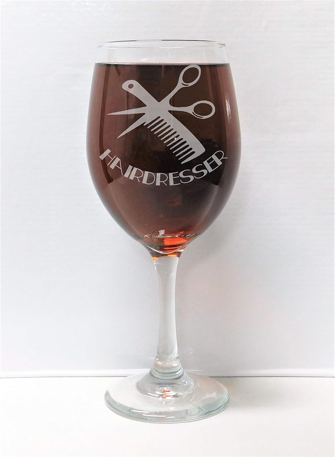 Amazon.com: Hairdresser Good Day Bad Day Wine Glass, Hairdresser Gift, Beautician gift