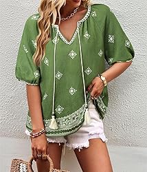 Chvity Summer Tops for Women 2025,Beach Vacation