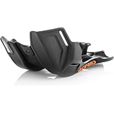 Acerbis Plastic Offroad Skid Plate Black Compatible with KTM 125 SX/150 SX 2016-2022/125XC 2021-2022/Compatible with Husqvarna TC 125 2016-2022/Compatible with GasGas MC 125 2021-2023 - 2630570001