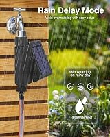 Haozee Solar WiFi Sprinkler Timer, Smart Water Timer for Garden Hose view 5