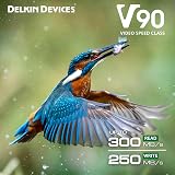 Delkin Devices 64GB POWER SDXC UHS-II V90 U3 Memory Card DDSDG200064G view 3