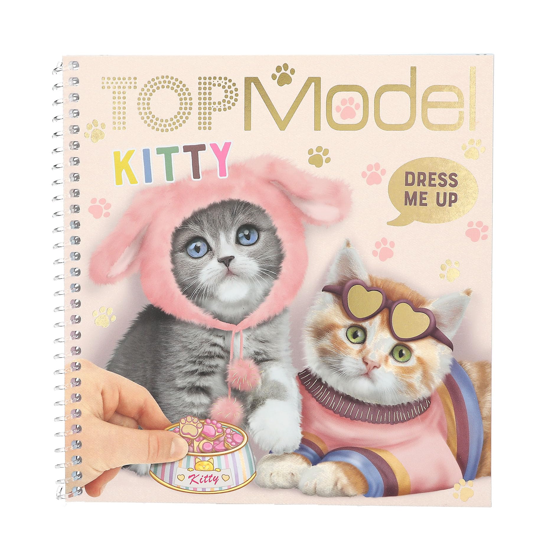 Depesche Topmodel Dress Me Up Kitty Sticker Book