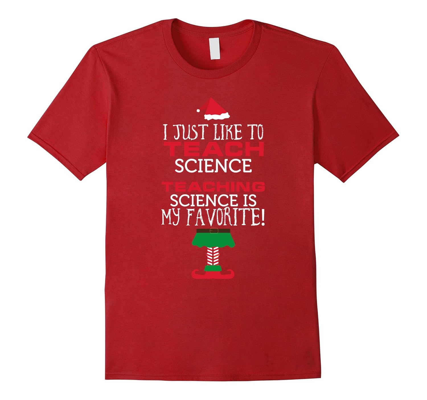 Christmas Science Teacher - Funny Teaching Shirts-ANZ