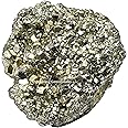 Large Pyrite Crystal Stone Cluster Samples - Extra Large High Energy Natural Iron Pyrite Stone Pirita Piedra Original with Healing Properties