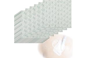 Peritoneal Dialysis Catheter Shower Cover - Transparent Film Wound Dressing Shields Barrier,8"x8", 50pcs