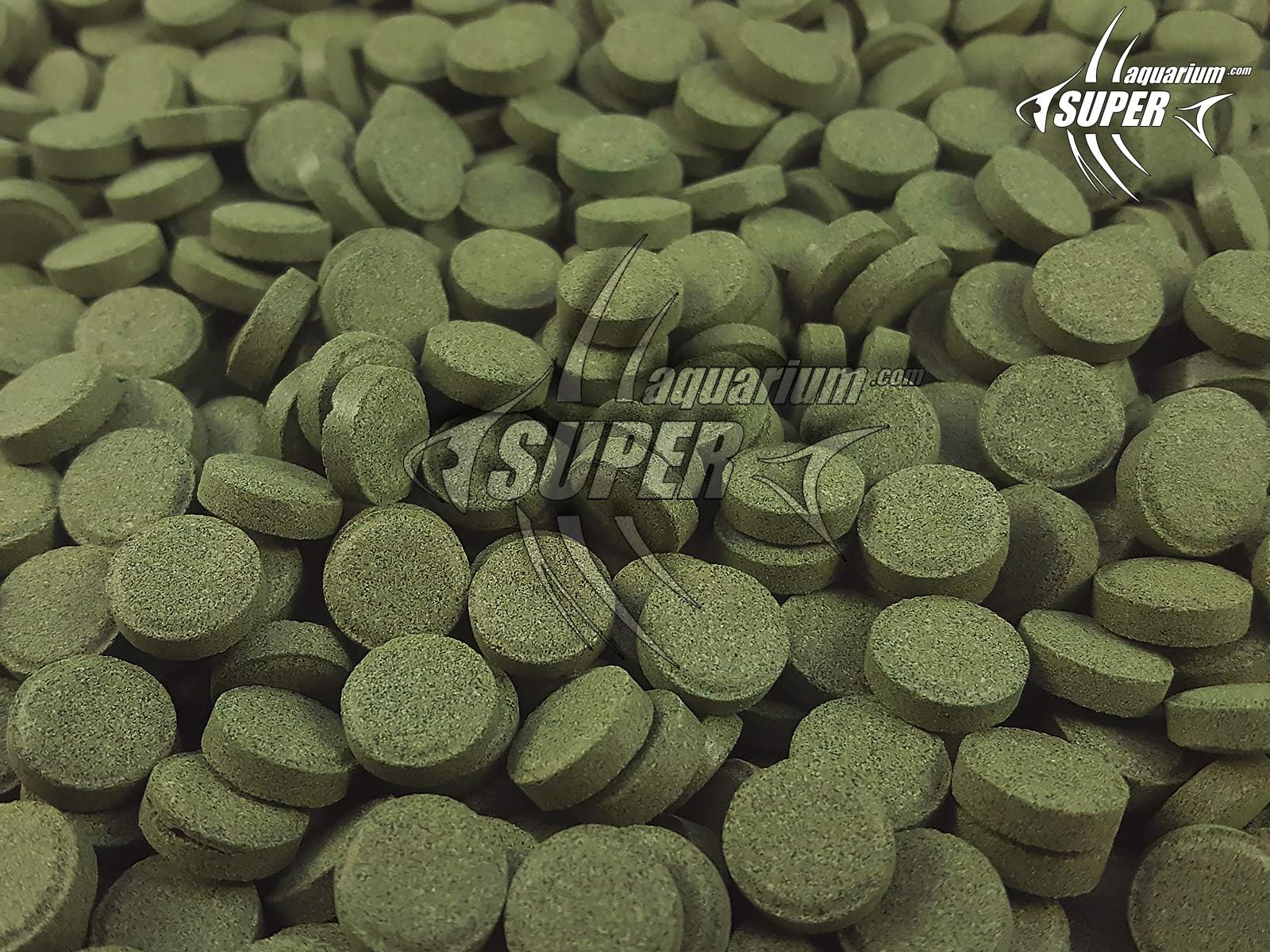 (30g) Super Aquarium Vegetable Adhesive & Stick On Glass Tablets Tropical Malawi, Cichlids Fish Food