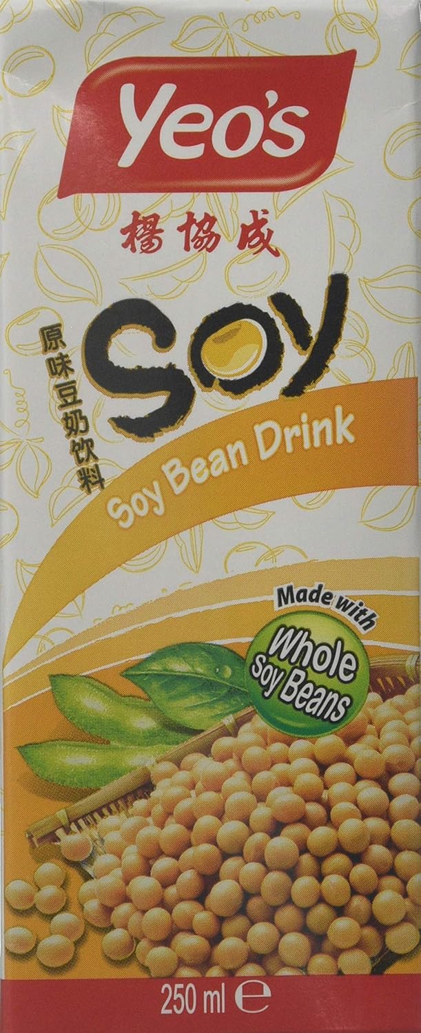 Yeo's Soy Bean Drink, 250 ml, Pack of 24 Amazon.co.uk Grocery