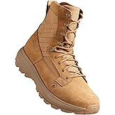 OTB Boots M-Flex 8 Tactical Boots for Men and Women - Lightweight, Durable, Waterproof Military & Combat Boots with Slip-Resistant Sole, Coyote