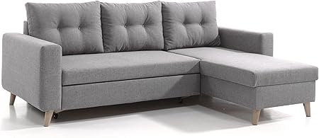 Bestmobilier Nordic Canape Scandinave D Angle Reversible