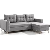 Bestmobilier Lisea Canapé Dangle Réversible Convertible