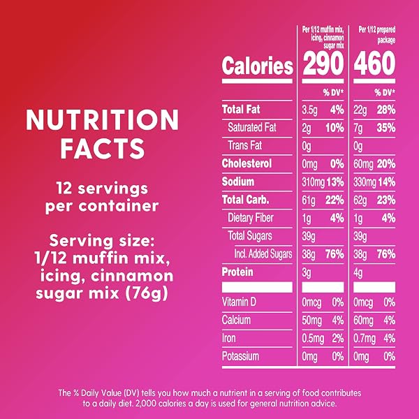 DUNCAN HINES EPIC CINNABON BAKERY INSPIRED MUFFIN KIT, 32.42 OZ.
