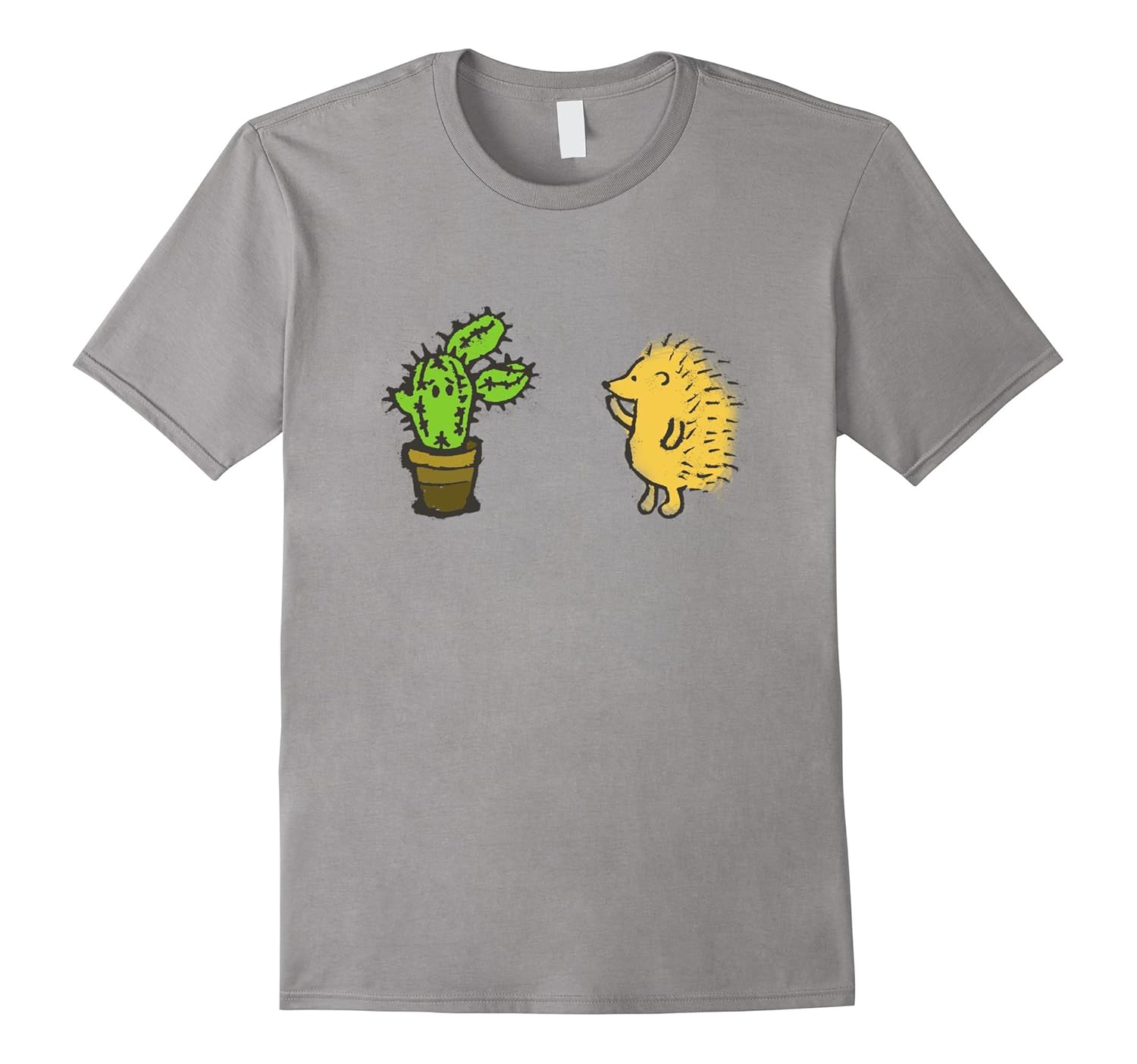 Hedgehog Cactus Porcupine Cute Exotic Pet T-Shirt-ANZ