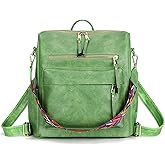ZOCILOR Women's Fashion Backpack Purse Multipurpose Design Convertible Satchel Handbags Shoulder Bag Travel bag