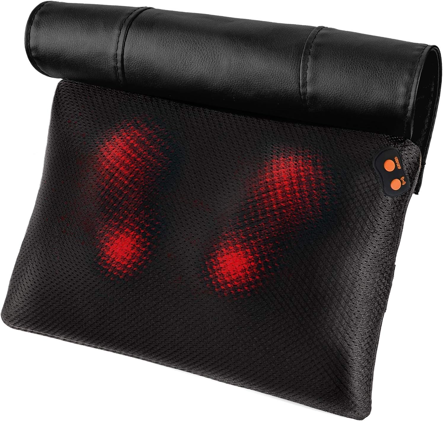 WOQQW Back Massager, Massagers for Neck and Back with Heat, Electric Back Massages Pillow for Back, Deep Tissue Kneading Massager for Shoulder, Lower Back, Leg, Foot, Muscle Pain Relief: Home & Kitchen