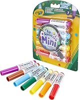 CRAYOLA Pip-Squeaks Mini Washable Felt Tip Pens Assorted Colours Pack of 7 Kids view 4