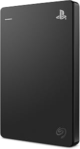 Seagate Game Drive 2TB Portable External Hard Drive for PS4 PS5 Black view 1
