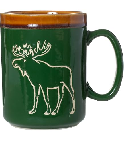 Amazon.com | CafePress Alaska Moose 17 oz Latte Mug: Coffee Cups & Mugs