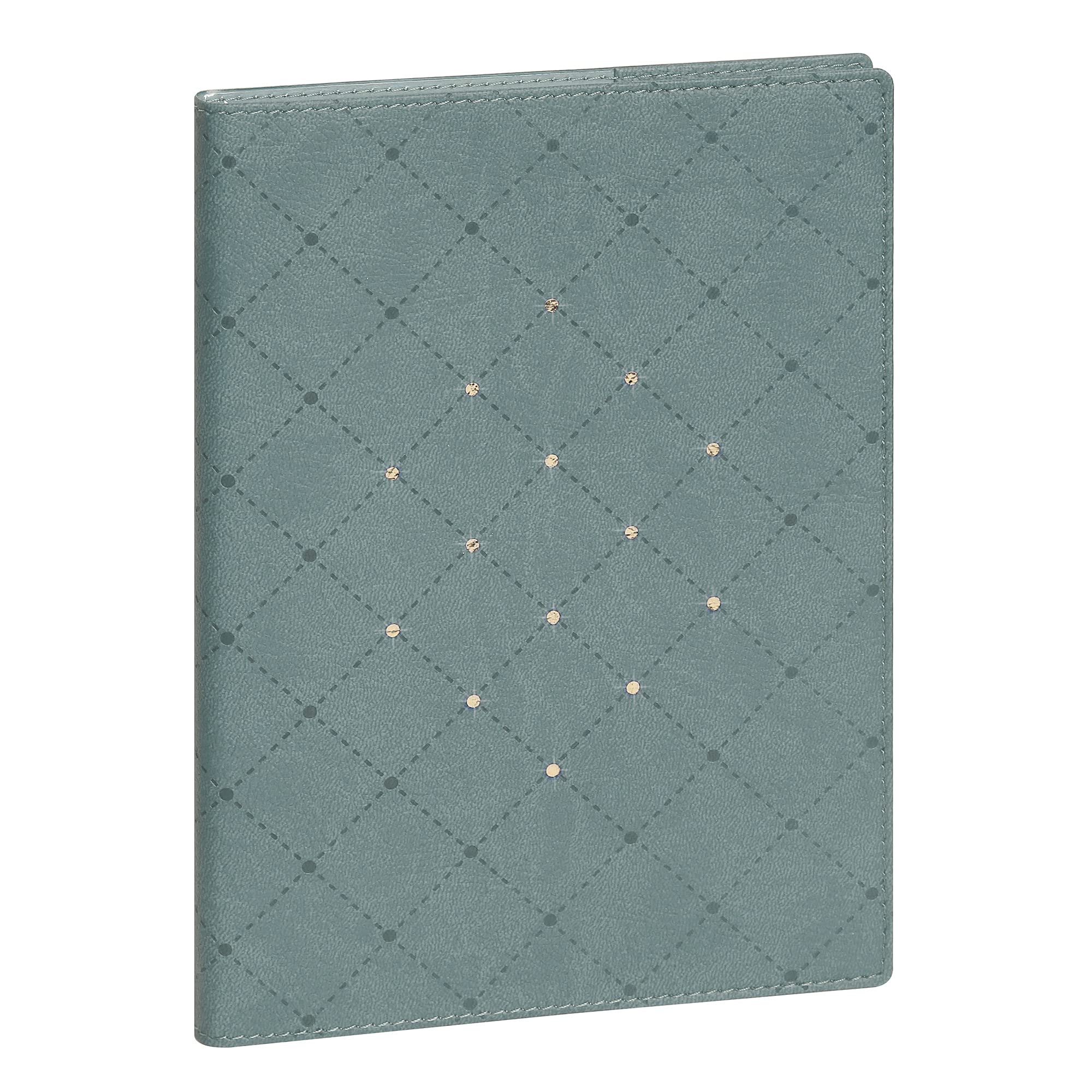 Exacompta - 2110123E - Cassiopée EasyTime 21 Week on 1 Page - Removable Cover with Flaps - January to December 2022-15 cm x 21 cm - Blue