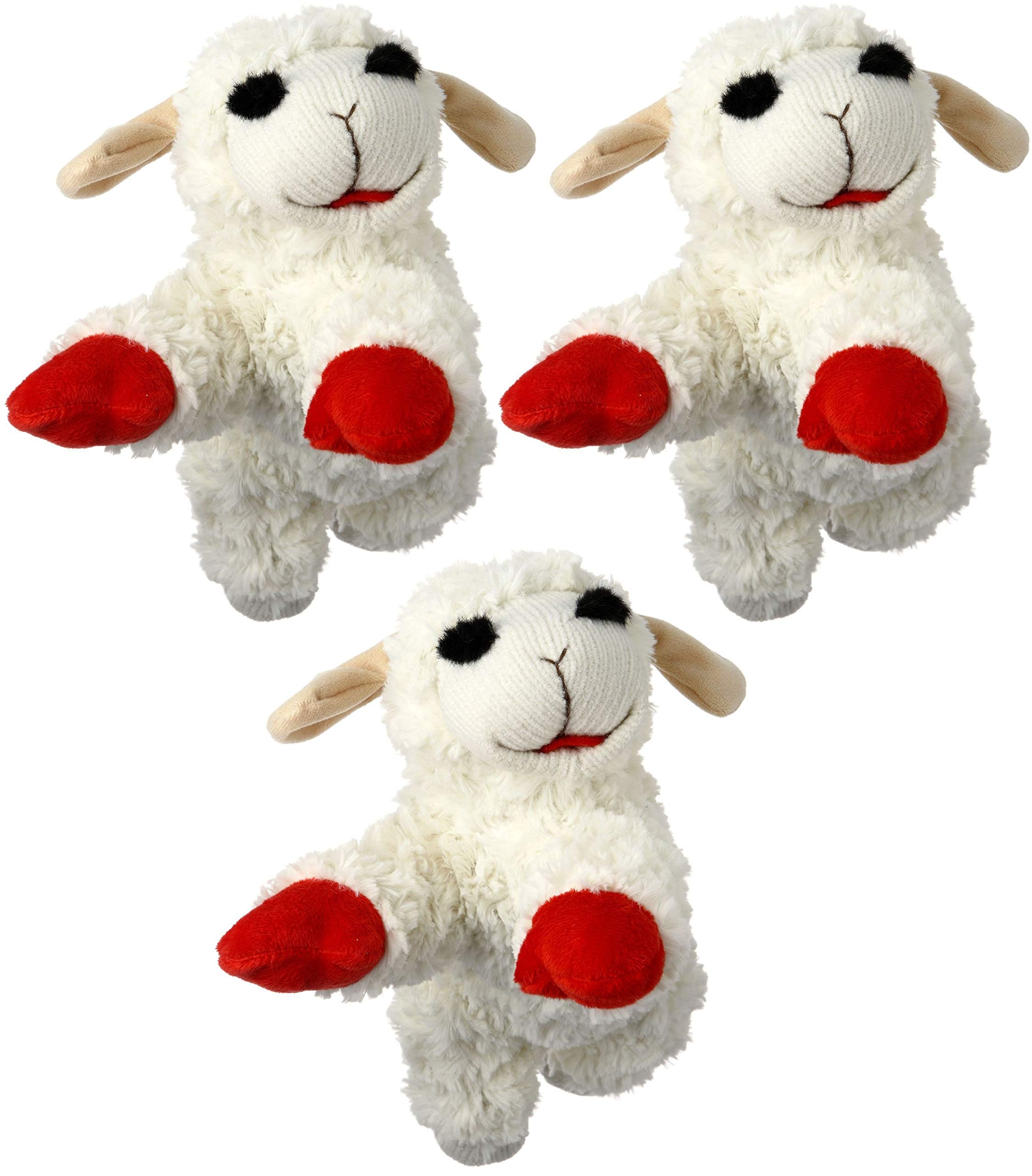 lamb dog toy
