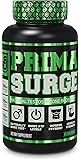 PRIMASURGE Testosterone Booster for Men - Boost Lean Muscle Growth, Strength, Energy & Fat Loss | Natural Test Booster Supplement w/Premium PrimaVie, Ashwagandha & More - 60 Veggie Pills