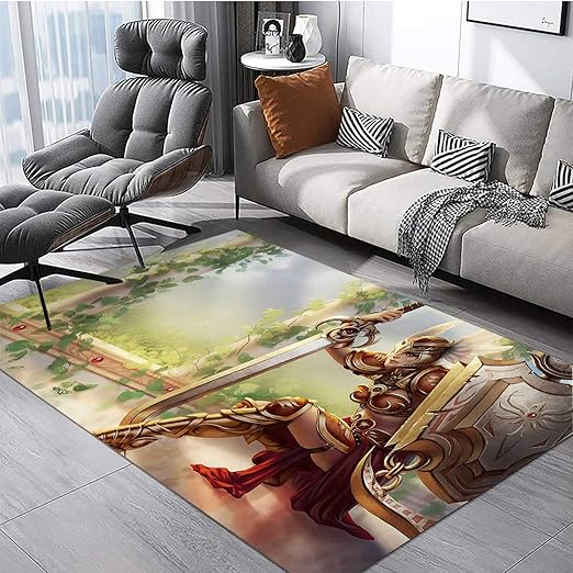 Amazon Com League Of Legends Carpet Valkyrie Leona Splash Art