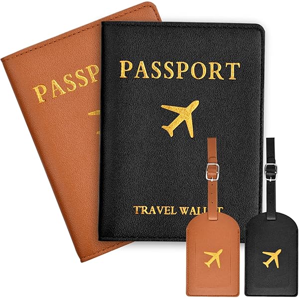 Protège Passeport Et étiquette à Bagage écru Maman En Voyage Cadeau Fête Des