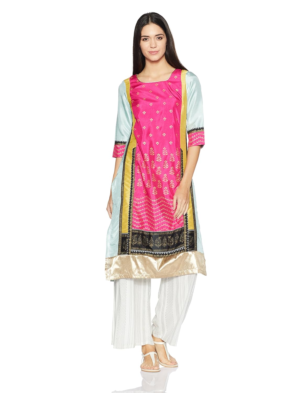 w for woman women's straight kurta