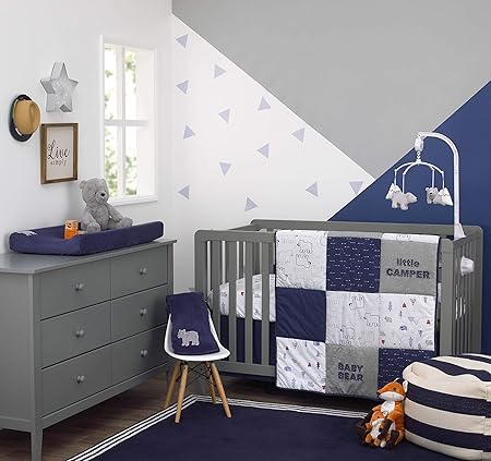 carter's rustic bear crib bedding set