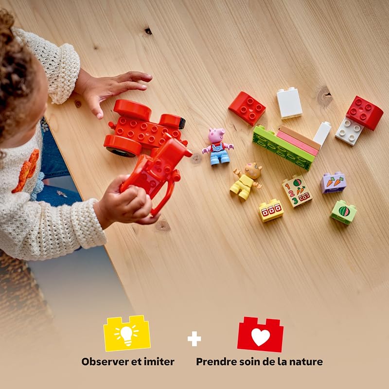 Duplo Peppa Pig Tracteur et marché 10468
