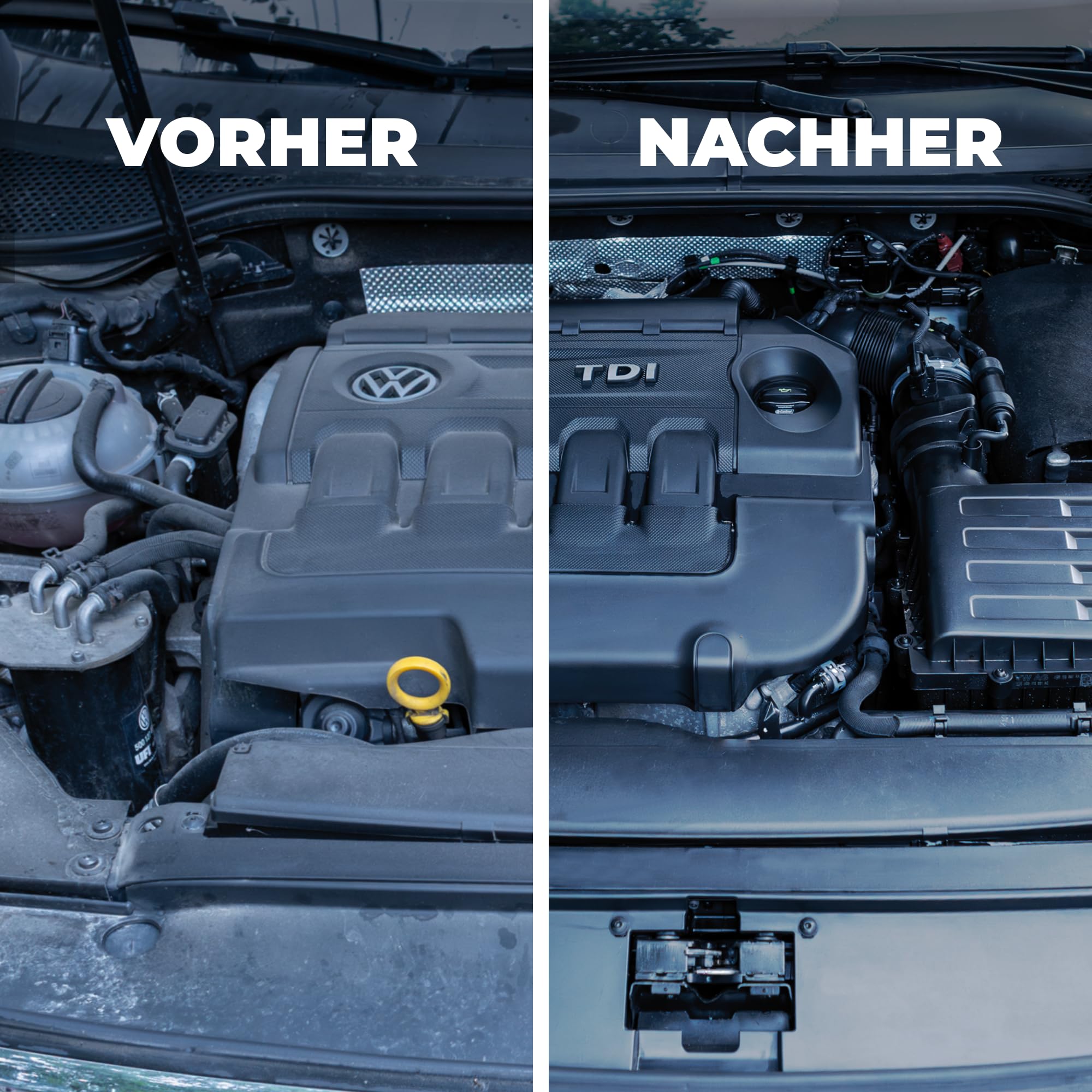 Exklusiv Chemie® Motorreiniger | Kaltreiniger | Motorraum Reiniger | Teerentferner | Engine Cleaner | Teilereiniger | Entfetter | 500 ml 3