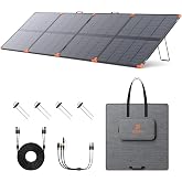 ZOUPW 450W PRO Bifacial Portable Solar Panel N-Type 16BB for Power Station | 25.6% Efficiency Anti-Shading Foldable for EcoFlow Delta/Anker/Bluetti, 20.9 lbs IP68 Waterproof for Off-Grid RV Camping