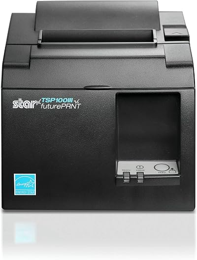 Star Micronics -230 GREY EU UK Direct Thermal POS Printer 203dpi USB