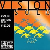 Thomastik Vision Solo 4/4 Violin String Set - Medium Gauge - with Aluminum Wound D String