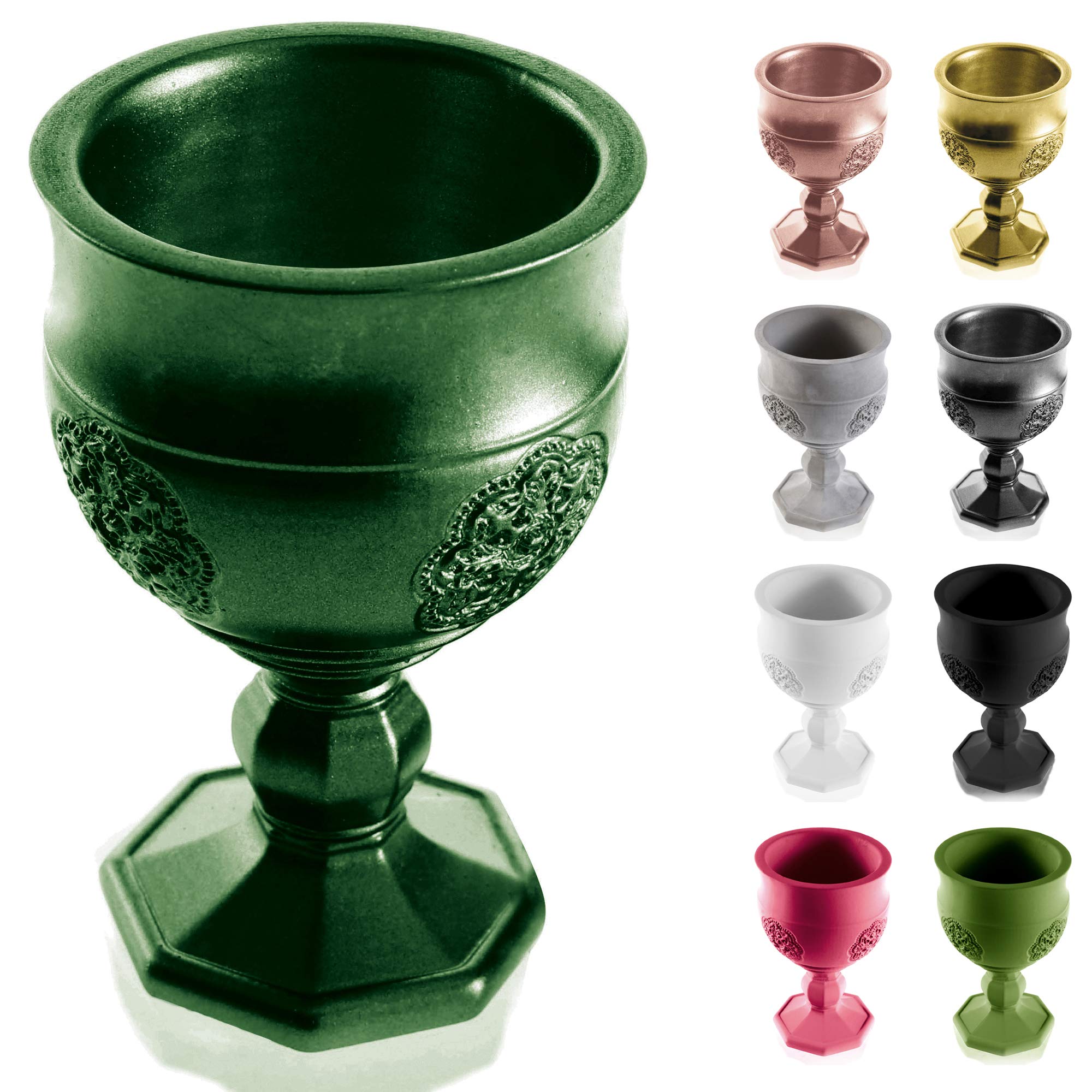 CONCRETTE Graal Concrete Flower Pot Cement Planter Diameter 7 cm 17 Colours