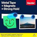 GAUDER Self-Adhesive Ferrous Tape 1 m x 35 mm Steel Foam Adhesive Surface view 3