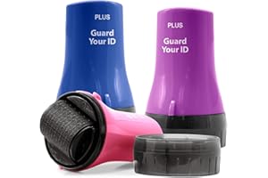 Plus Guard Your ID Roller Advanced Wide, Xtra Mixed (Blue, Pink, Purple)