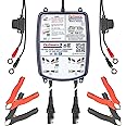 Optimate 3 Dual Bank, TM-451, 7-Step 2x12V 0.8A Sealed Battery Saving Charger & maintainer