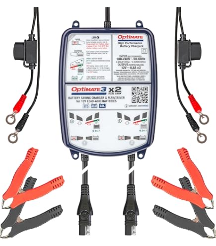 Optimate 2 DUO 12V 2A 自動充電器 Amazon | 【テックメイト公式】OptiMATE充電器 オプティメイト2 DUO