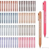 Caeuiciw 80 Pcs Christian Church Gifts Bulk Bible Verse Pen for Women Sunday Religious Inspirational Quotes Scripture Ballpoint Pen Gifts for Christians Church Office School, Boho