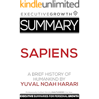 Summary: Sapiens - A Brief History of Humankind by Yuval Noah Harari book cover