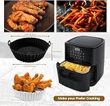 Q Lines Silicone Air Fryer Liner 2 Pack - Heat-Resistant & Reusable view 5