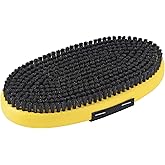 TOKO Ski Snowboard Oval Waxing Brush 10mm Horsehair Brush with Hand Strap