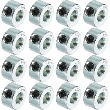 HARFINGTON Schaftbund 3/4 "Bohrung 304 Edelstahl Set Schraube Schaft