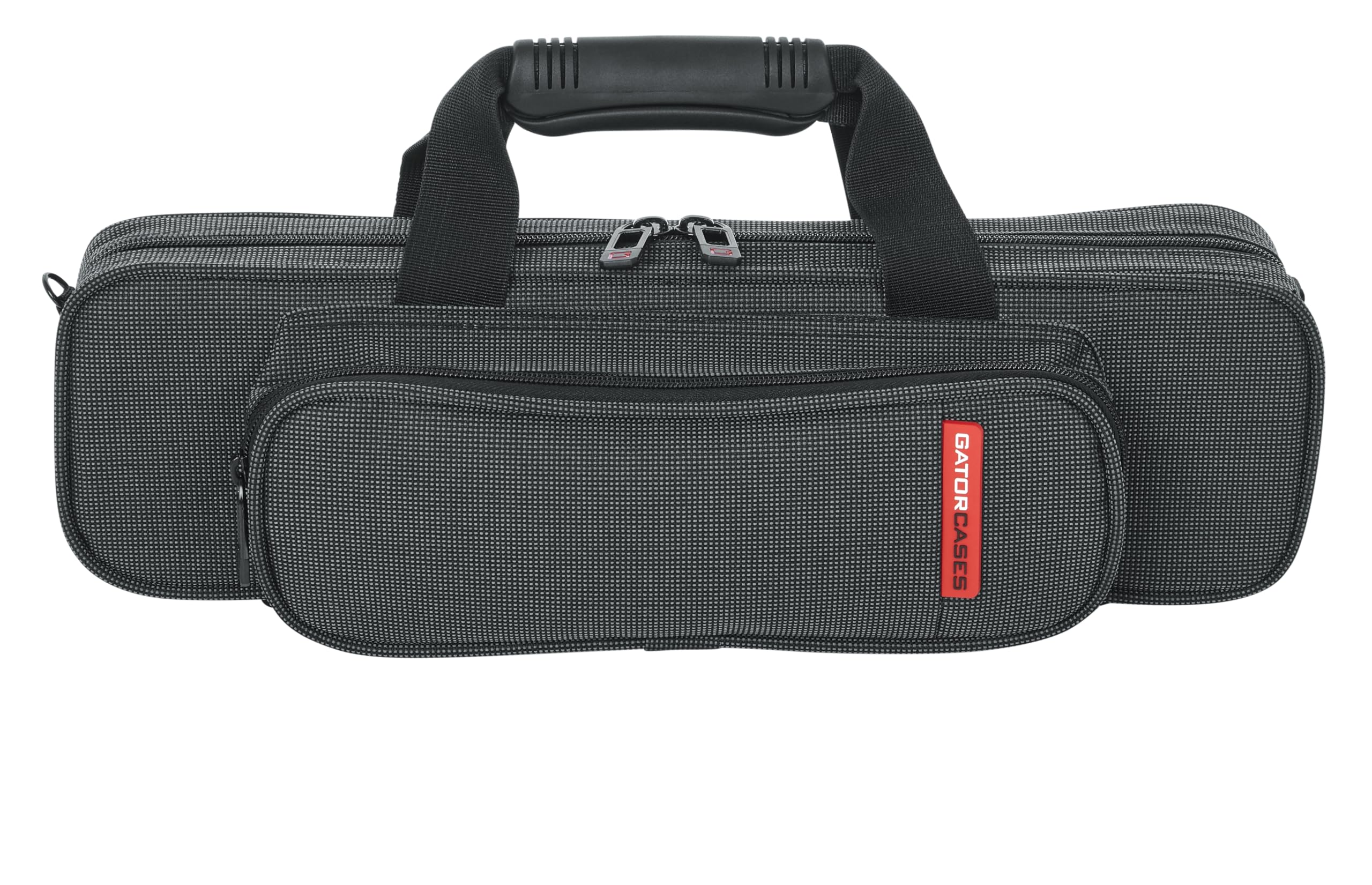 Gator Cases Lightweight Polyfoam Flute Case with Removable Strap and Rubber Interlocking Handle; (GL-FLUTE-A) — image 1